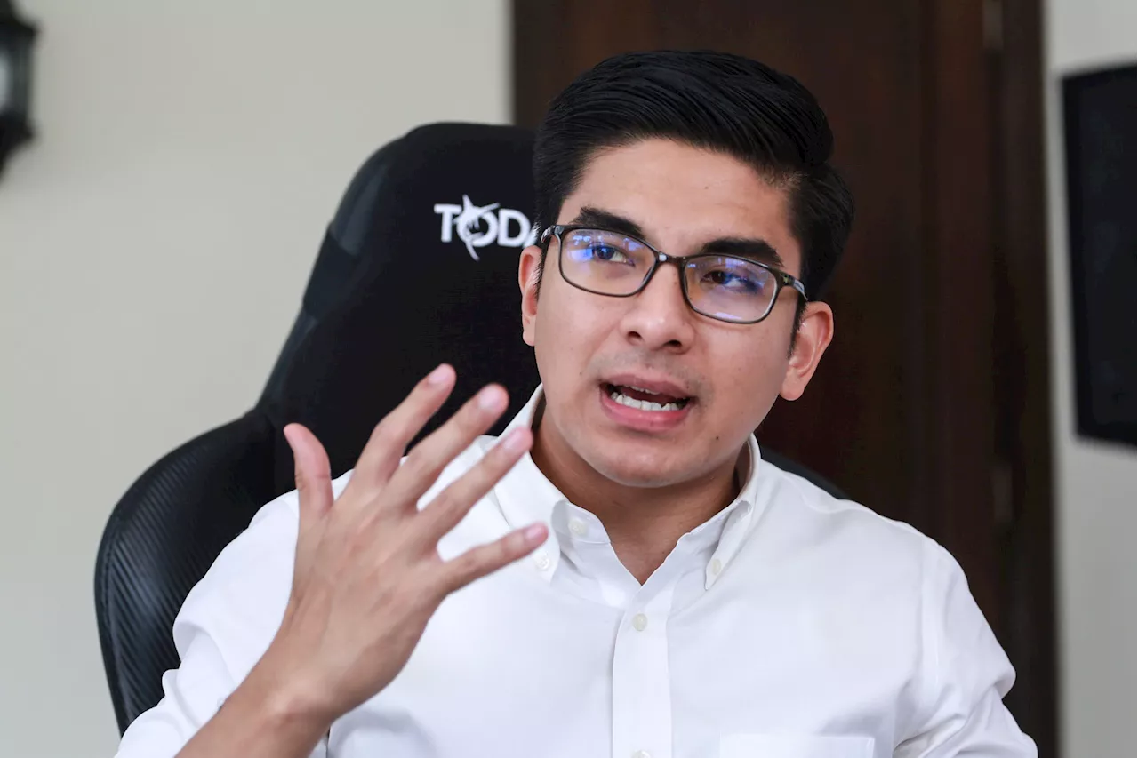 Hanya Syed Saddiq bakal terima peruntukan pembangkang