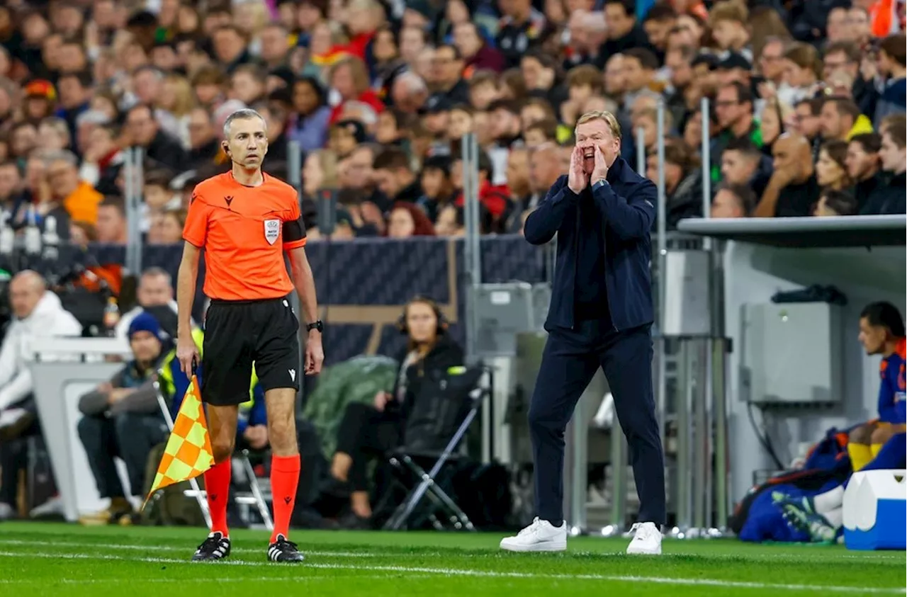 Van Hooijdonk: 'Je ziet Koeman coachen, maar het komt niet over'