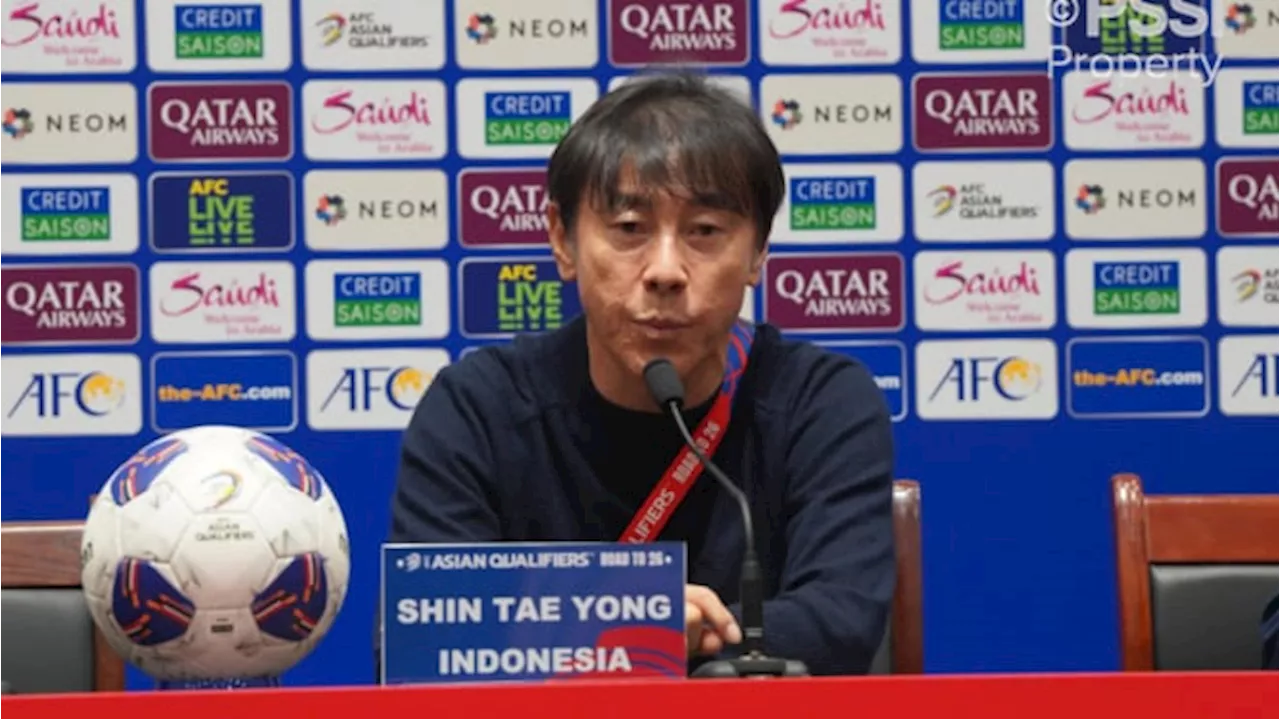 Janji Shin Tae-yong Usai Timnas Indonesia Dikalahkan China