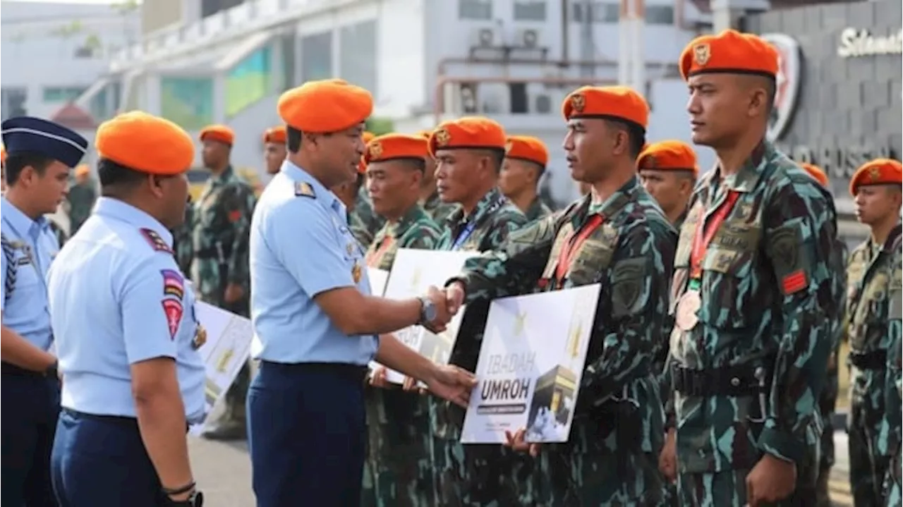 10 Prajurit Kopasgat Berprestasi Dapat Hadiah Istimewa dari KSAU, Siapa Saja Mereka?