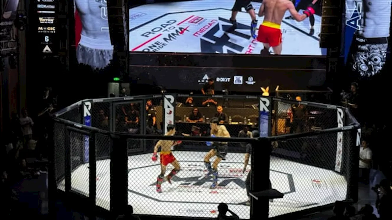 Medan Fight Night Road to One Pride MMA: Pentas Lahirnya Fighter Tangguh dari Sumut