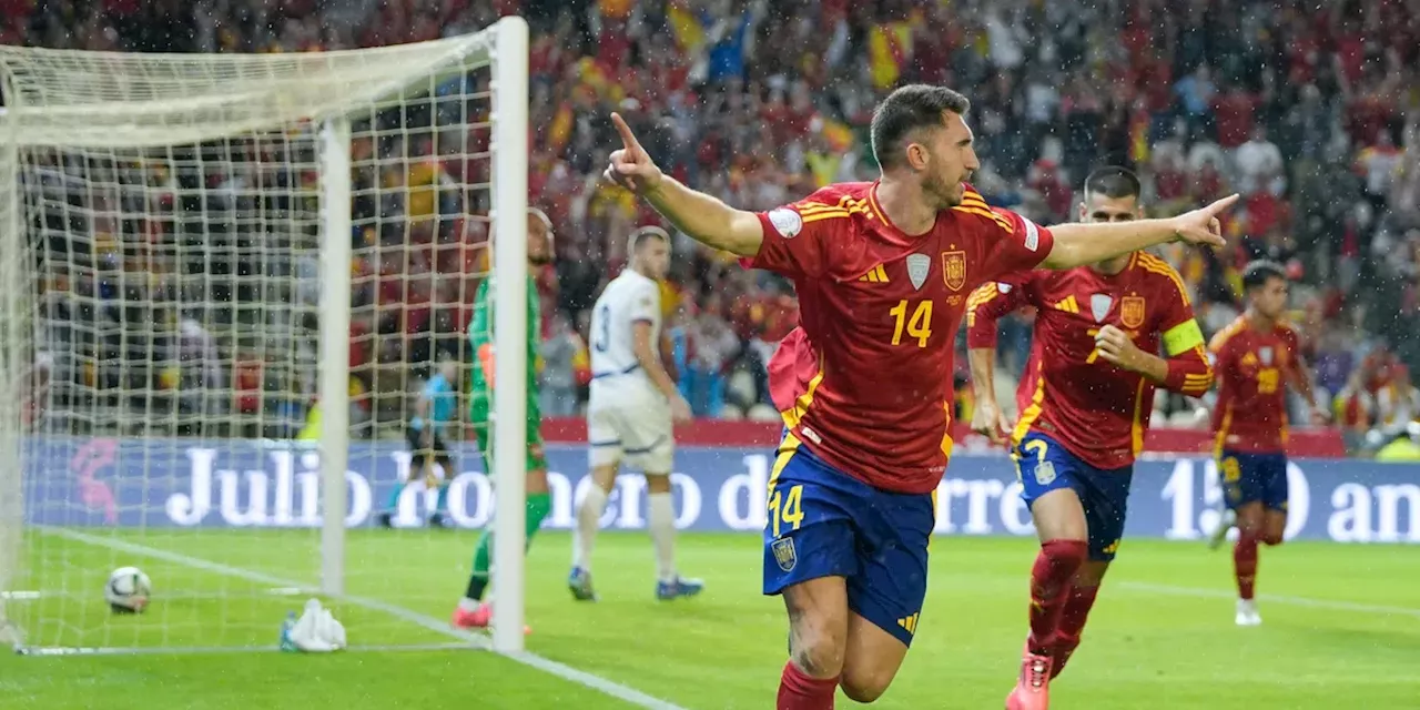 Spanje ondanks misser Morata kwartfinalist Nations League, Portugal bijt zich stuk