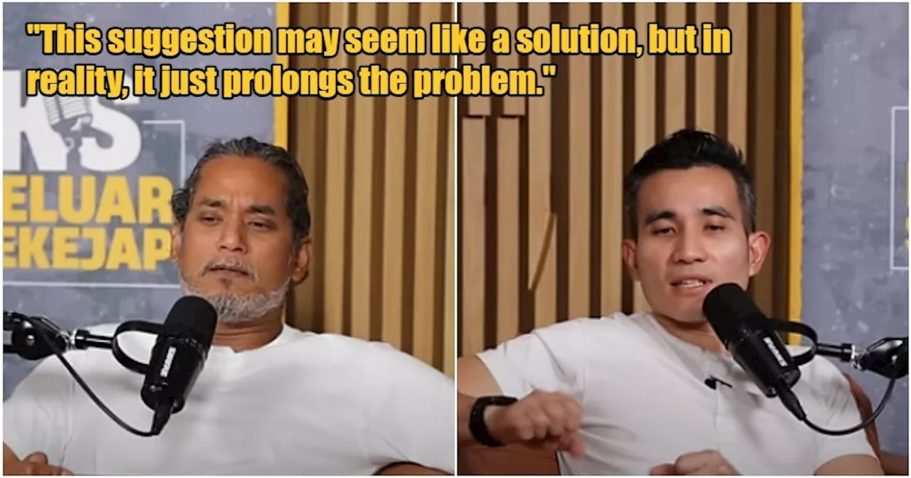  KJ & Shahril Say Extending Housing Loans NOT a Solution, Only Benefits Developers