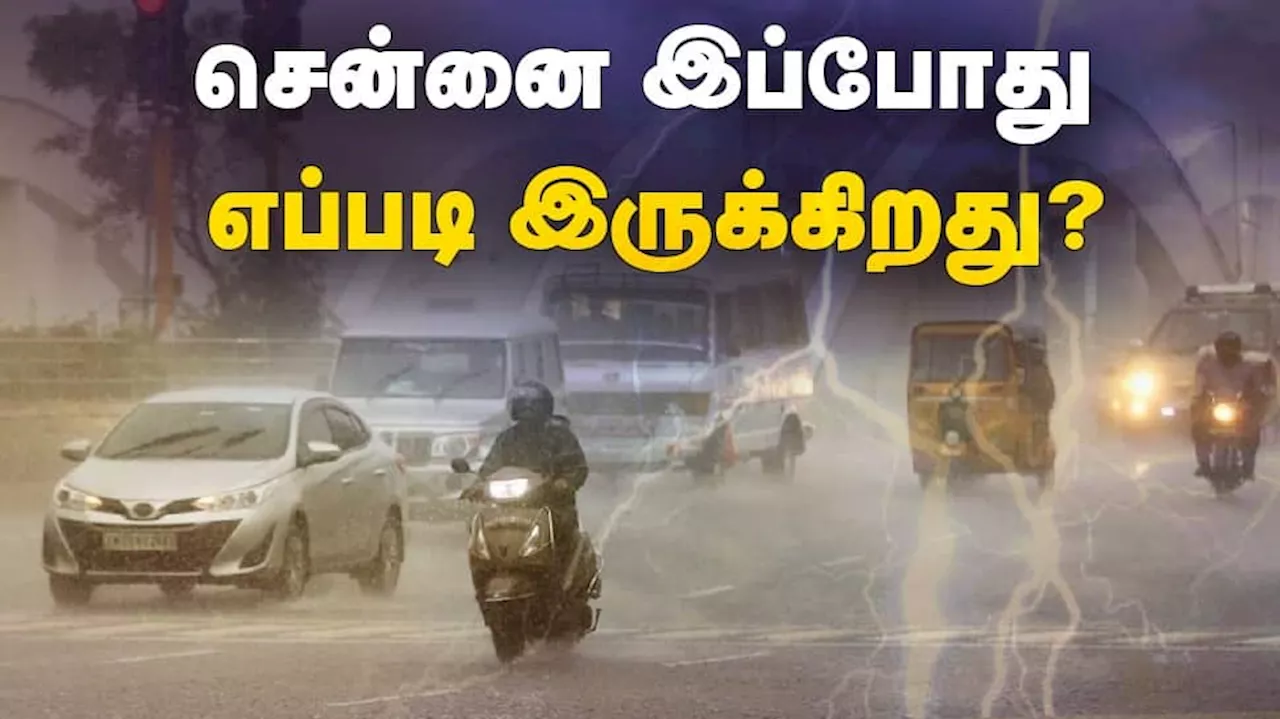 Chennai Rains: நள்ளிரவிலும், காலையிலும் கனமழை - சென்னை இப்போது எப்படி இருக்கிறது?