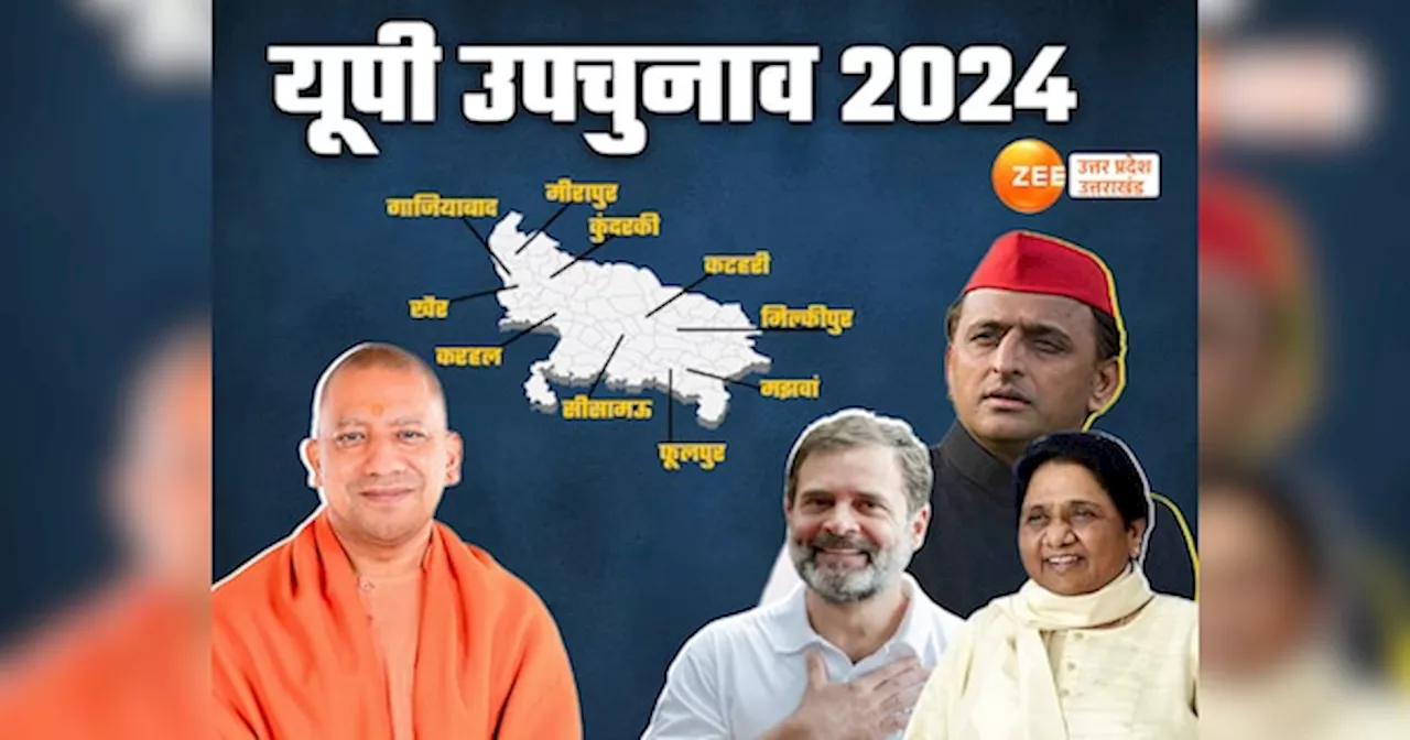 UP By Election 2024: यूपी की 9 विधानसभा सीटों पर उपचुनाव की तारीख का ऐलान, मिल्कीपुर में टला चुनाव