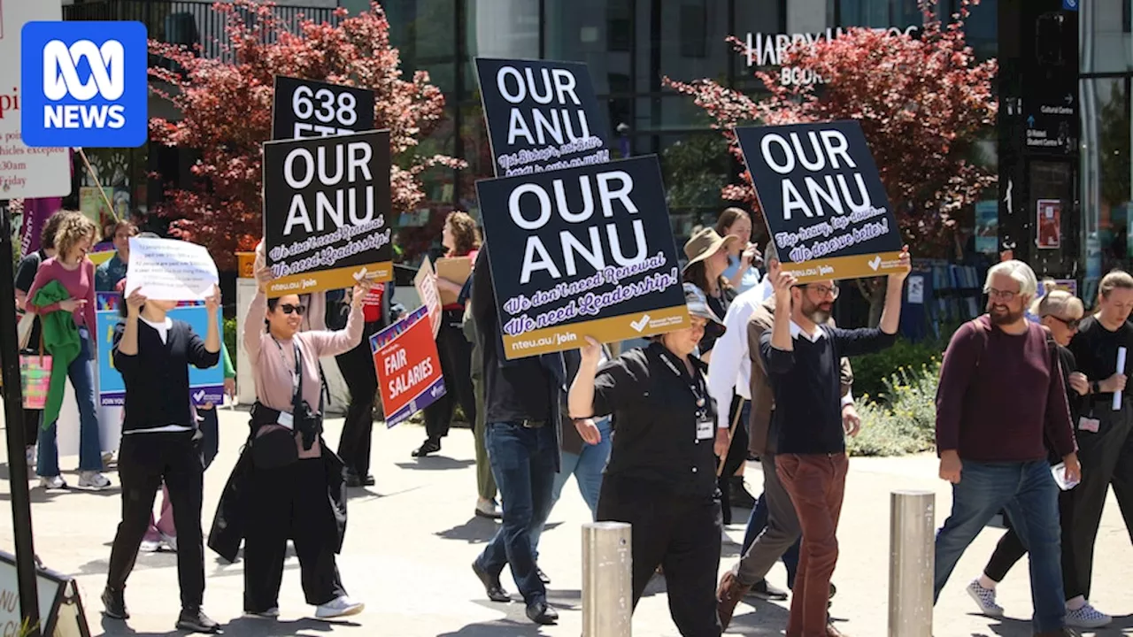 Australian National University staff urged to forgo agreed pay rise, VC takes pay cut amid major restructure