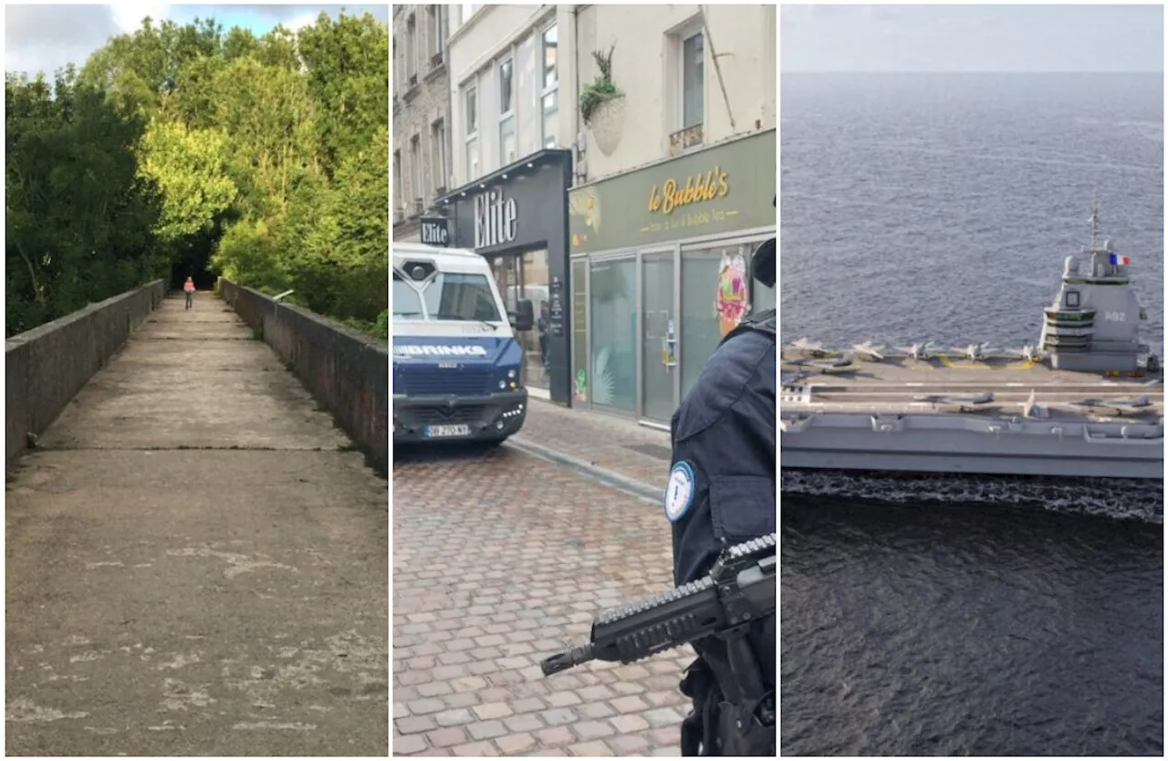 Femme pendue, fourgon blindé, porte-avions... Les 5 infos à retenir du 16 octobre dans la Manche