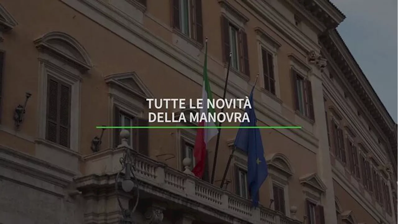 Le novita' della manovra, a partire dalla carta da 1.000 euro per i neonati