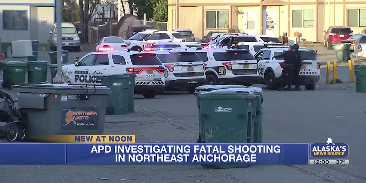 APD, possible suspect in standoff outside apartment in NE Anchorage