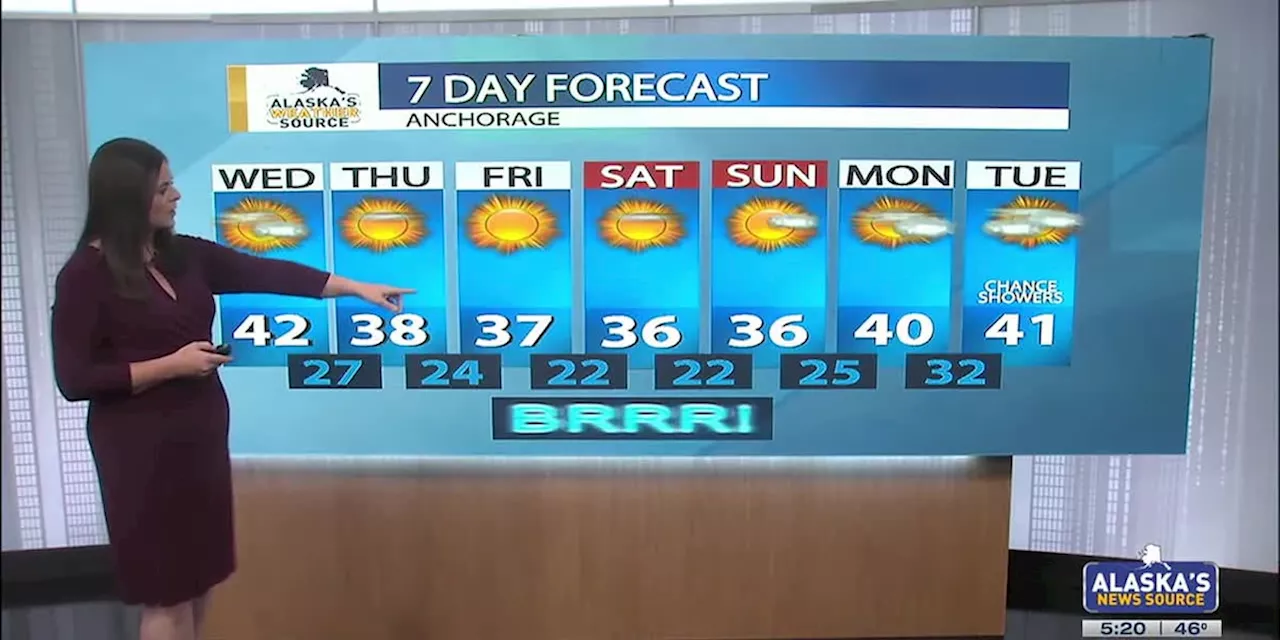 October sunshine for Southcentral Alaska