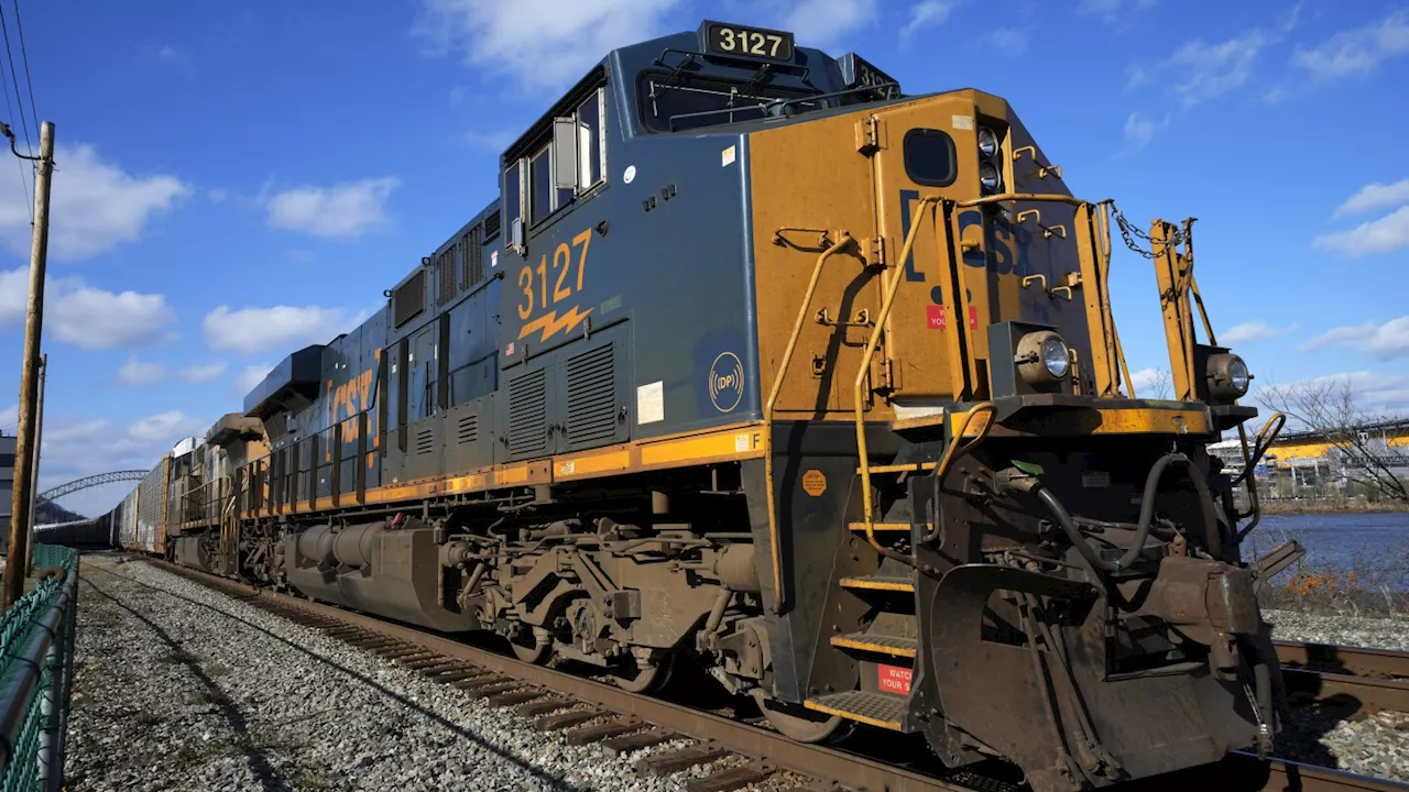 CSX's third-quarter profit rises 8% but expects impact from hurricanes damage