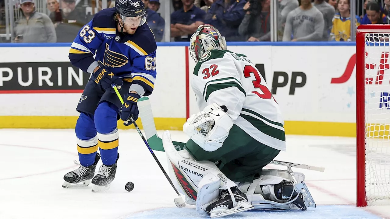 Filip Gustavsson scores on the power play, becoming the first Wild goalie to score