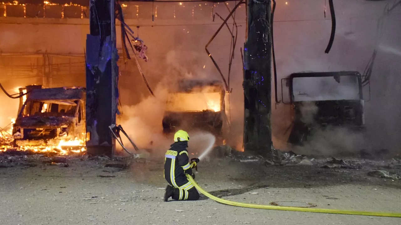 Stadtallendorf: Feuer bei der Feuerwehr