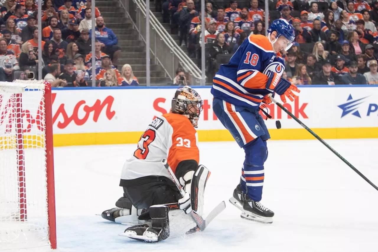 Draisaitl scores in OT as Oilers edge Flyers 4-3