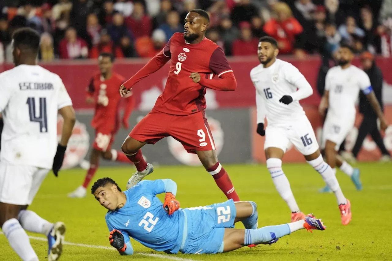 Jonathan David's late goal lifts Canada over Panama in international soccer friendly