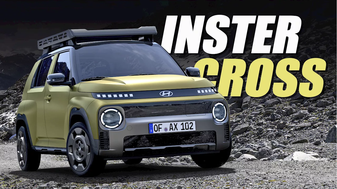 Hyundai’s Baby EV Gets Adventure-Ready With New Inster Cross