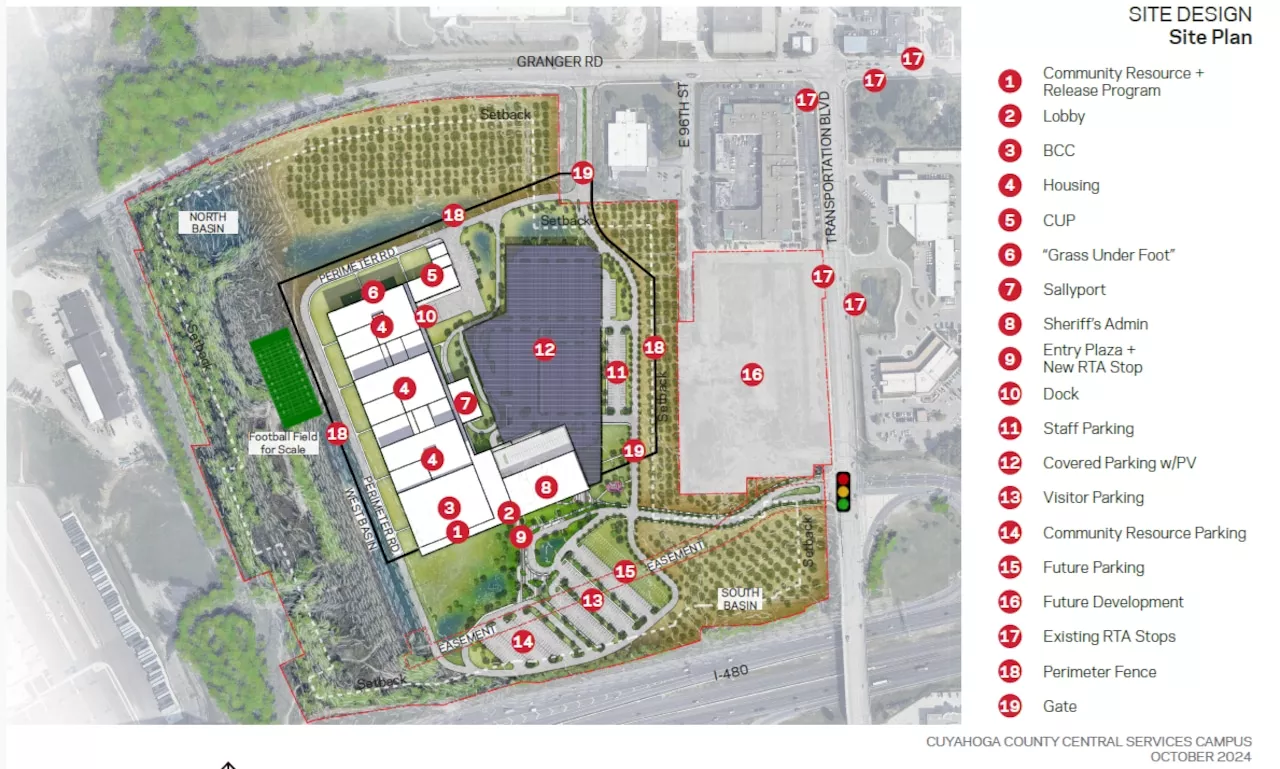 Cuyahoga County Council gets first look a new jail plans