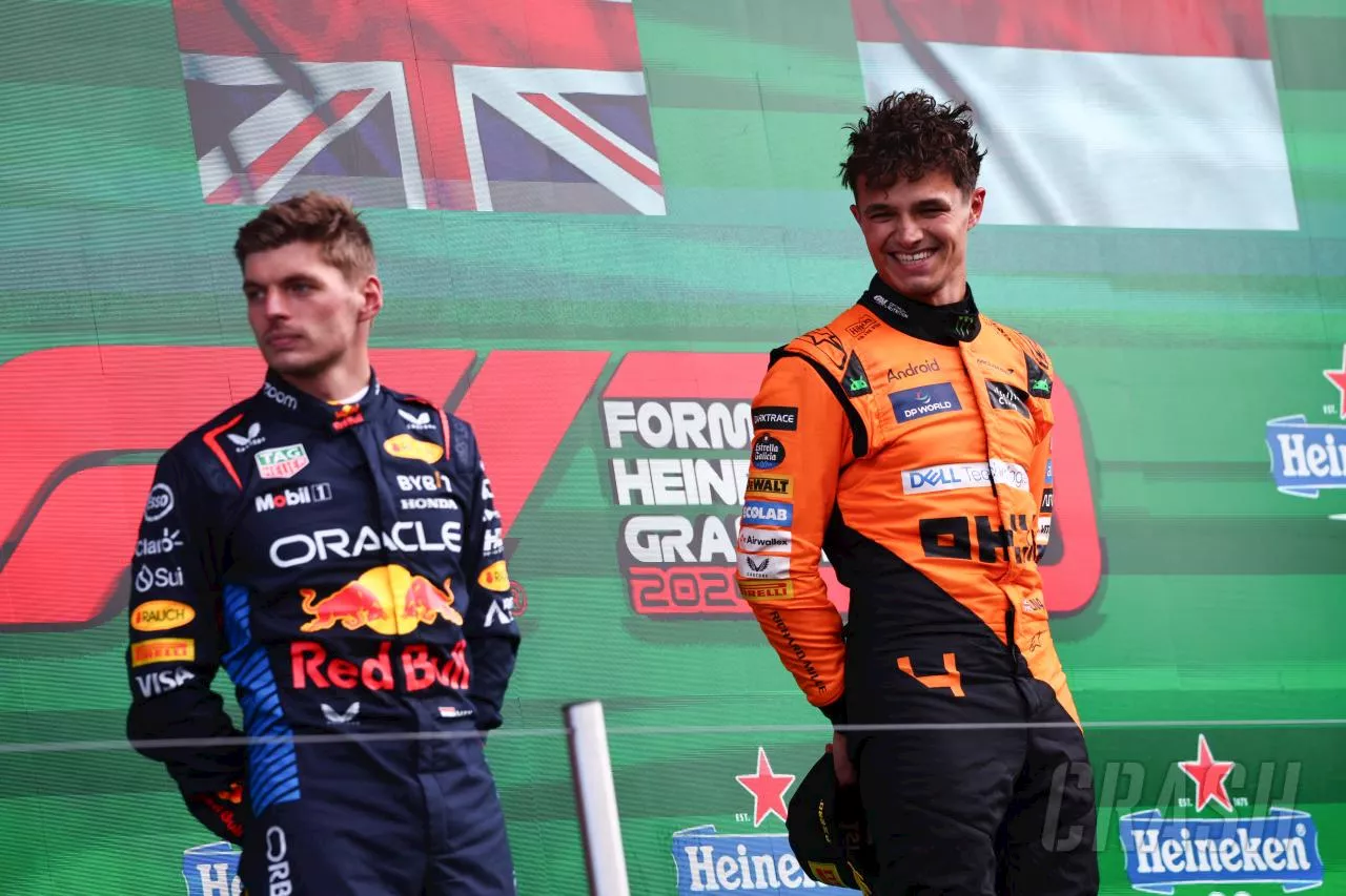 Lando Norris backed to beat Max Verstappen to F1 title by world champion