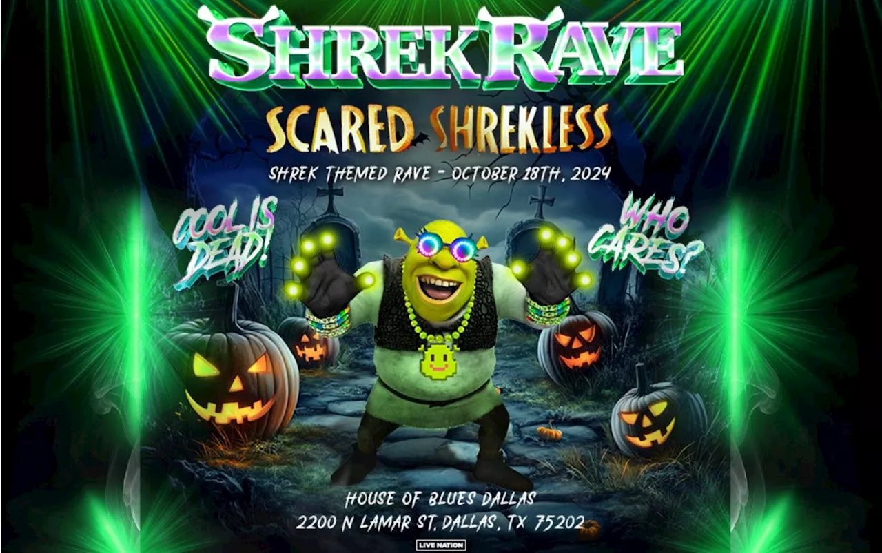 Win 2 tickets to Shrek Rave!