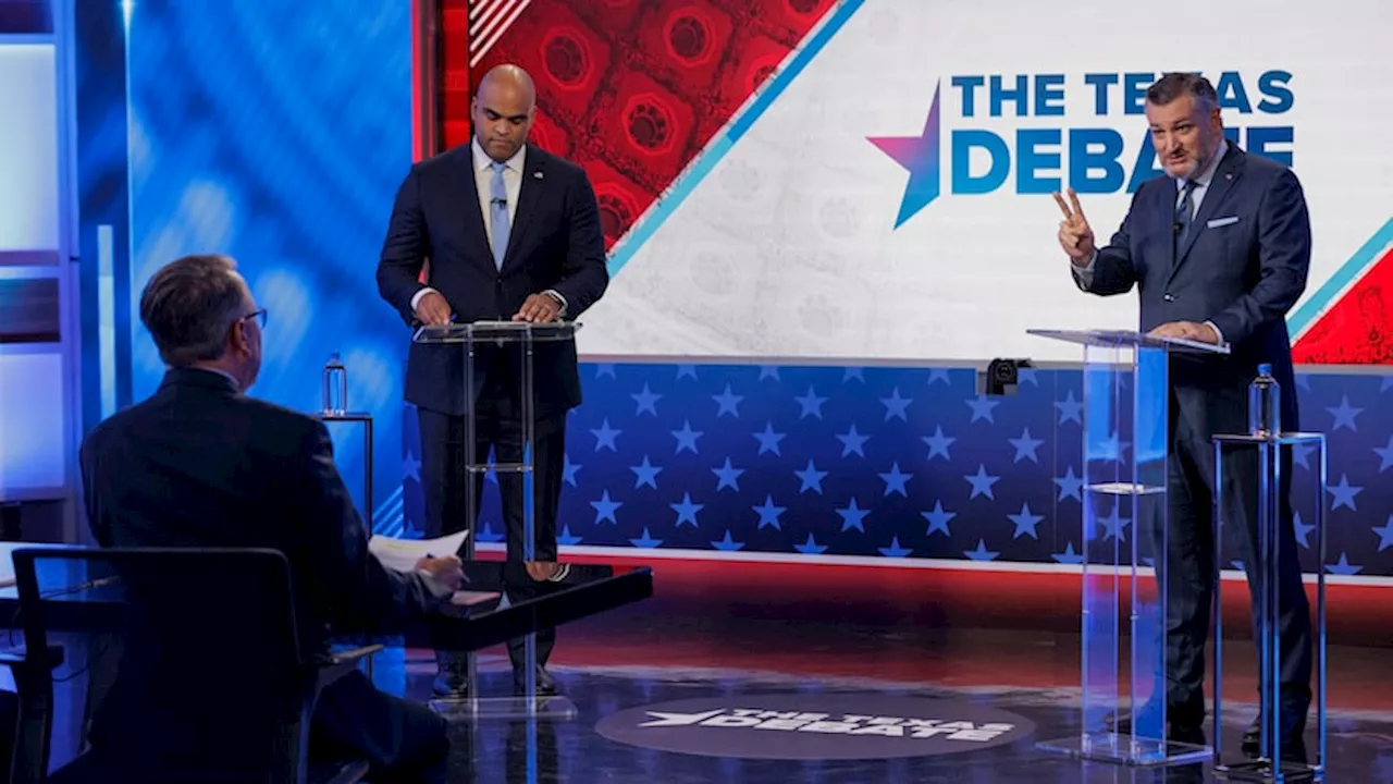 Ted Cruz, Colin Allred come out swinging over abortion, immigration in Texas debate