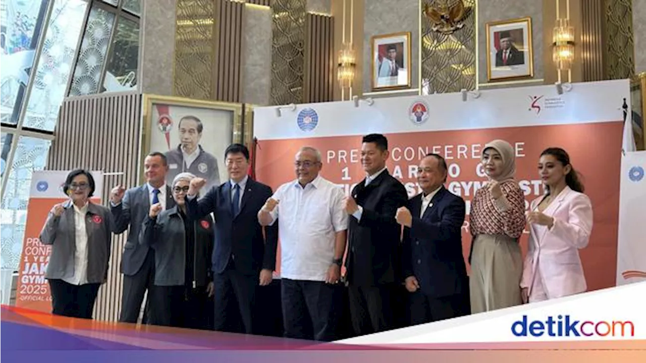 Kemenpora dan PB Persani Luncurkan Logo Kejuaraan Dunia Senam 2025