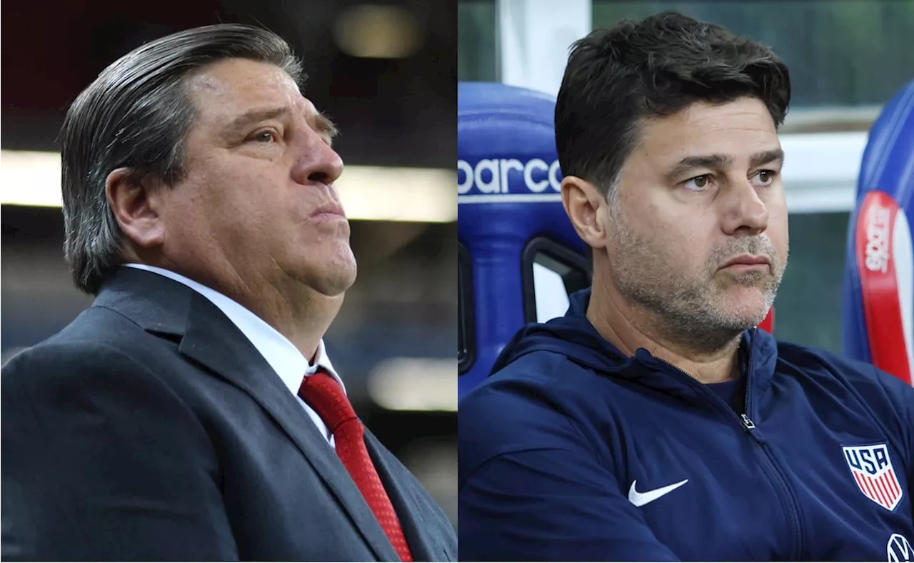 Miguel Herrera llama “soberbio” a Mauricio Pochettino tras el juego de México y Estados Unidos