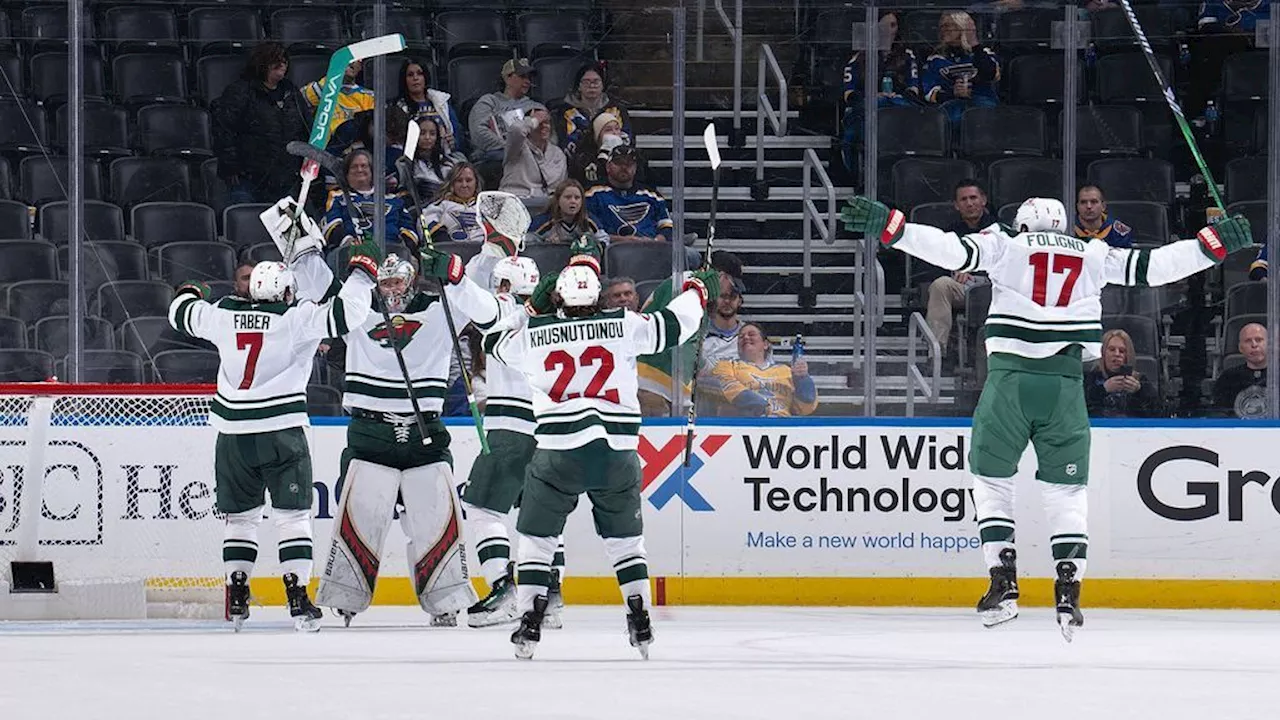 Filip Gustavsson scores first goalie goal in Wild history