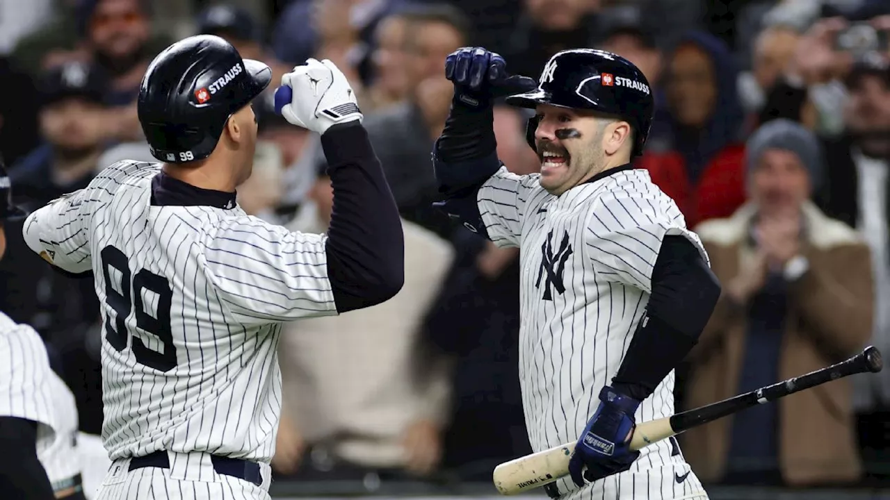 Judge homers as Yankees best Guardians in Game 2 of ALCS