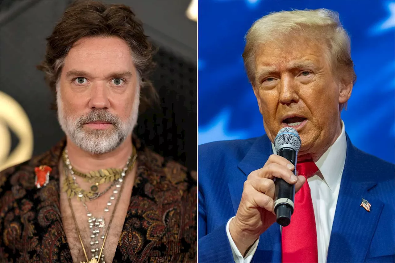 Rufus Wainwright calls Donald Trump playing 'Hallelujah' cover during rally 'the height of blasphemy'