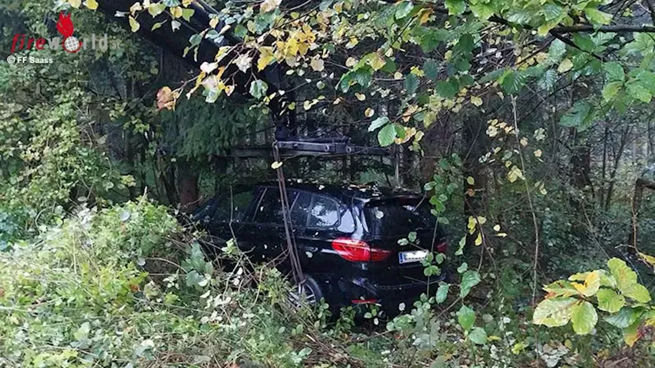 Oö: Drei Pkw in Unfall bei Saaß in Garsten verwickelt