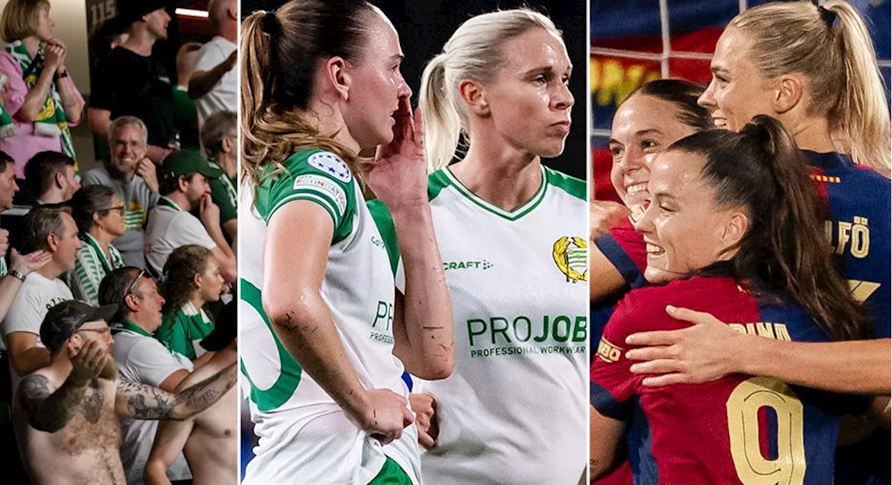 Total kross i Champions League – Barcelona körde över Bajen med 9-0