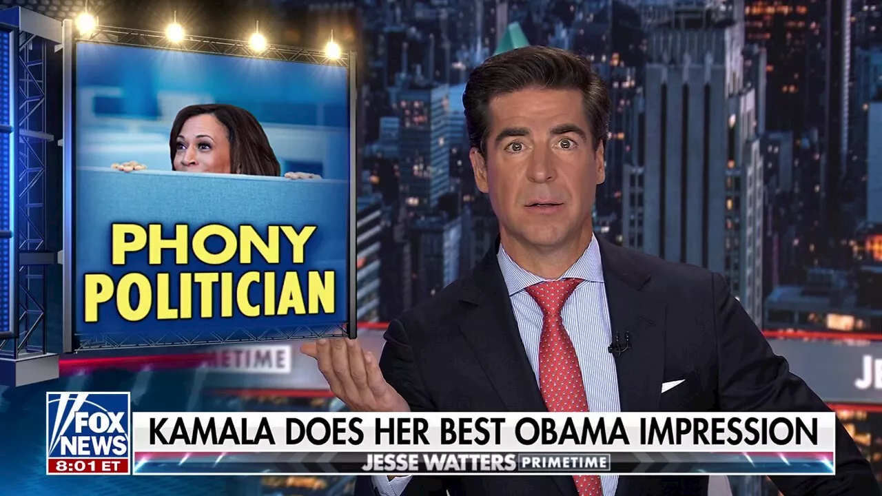 JESSE WATTERS: Kamala Harris is more like Hillary than Barack