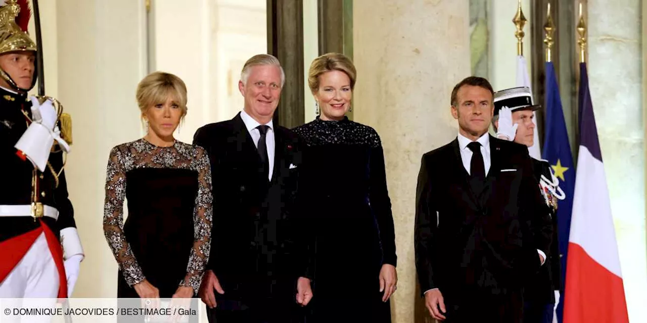 Emmanuel et Brigitte Macron : ce menu qu’ils ont dégusté avec Philippe et Mathilde de Belgique