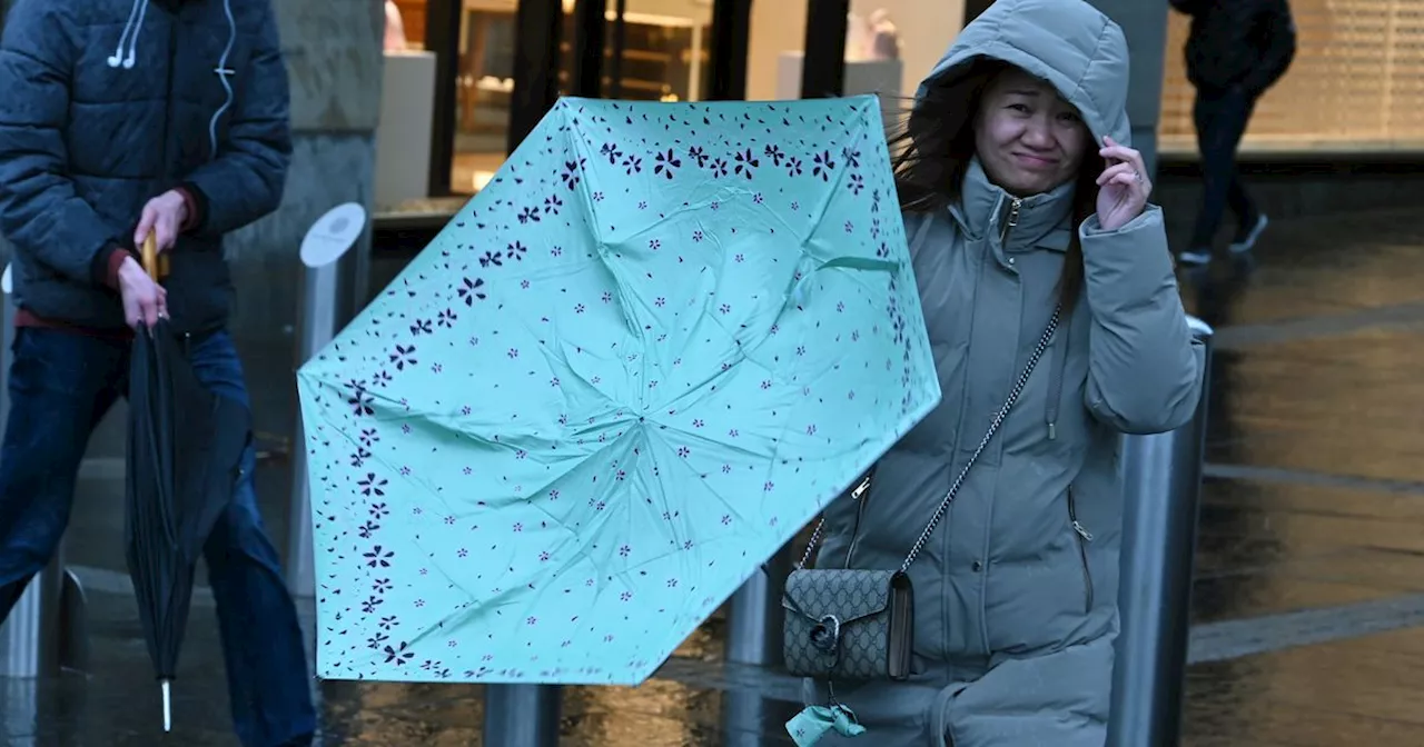 Glasgow to be hit by 80mph as 36-hour weather warning issued