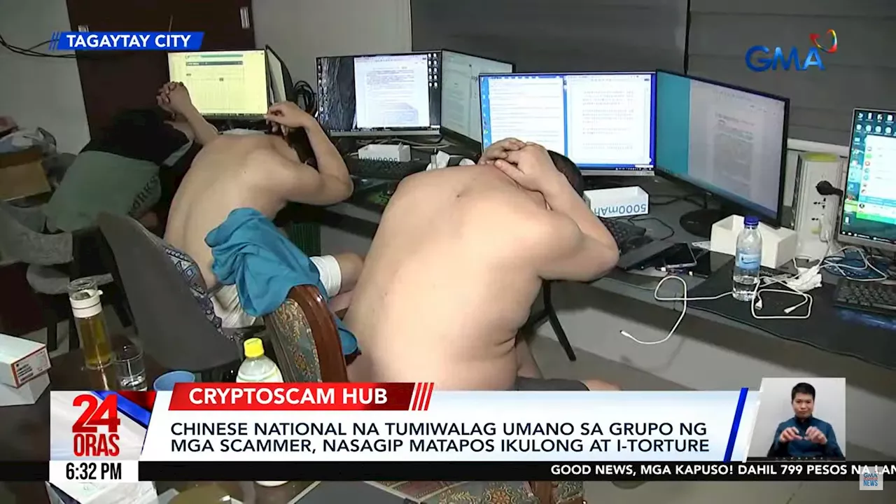 Chinese citizen rescued, 17 others nabbed in Tagaytay scam hub