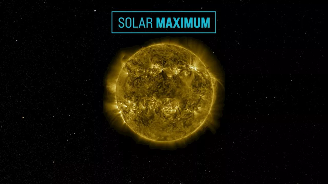 Sun reaches solar maximum