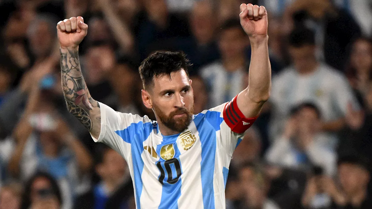 Rapor Pemain Argentina Vs Bolivia: Hat-trick & Dua Assist Luar Biasa Lionel Messi Bawa Albiceleste Amankan Kemenangan