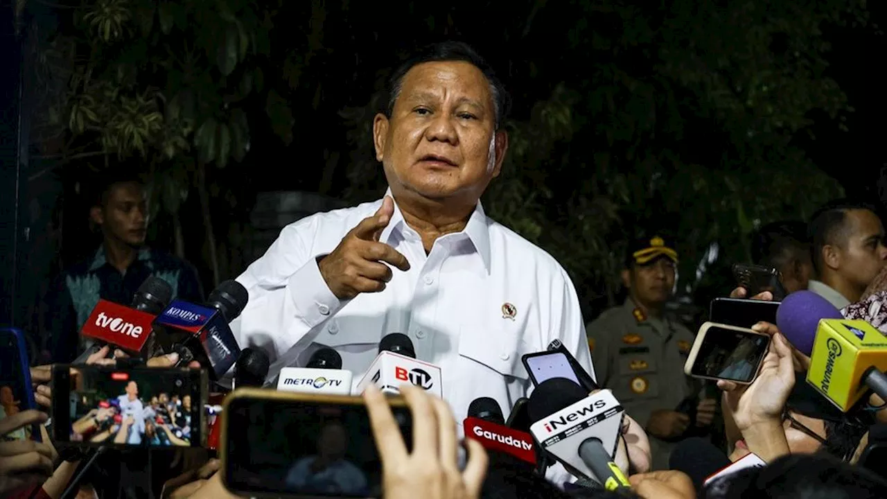 Matangkan Kabinet, Prabowo Bekali Calon Menteri 12 Jam