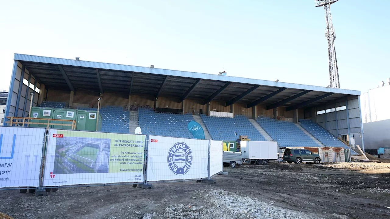 Für Sportfans in Wien-Hernals - Endlich Baustart – Sportclub-Platz wird zur 'Arena'