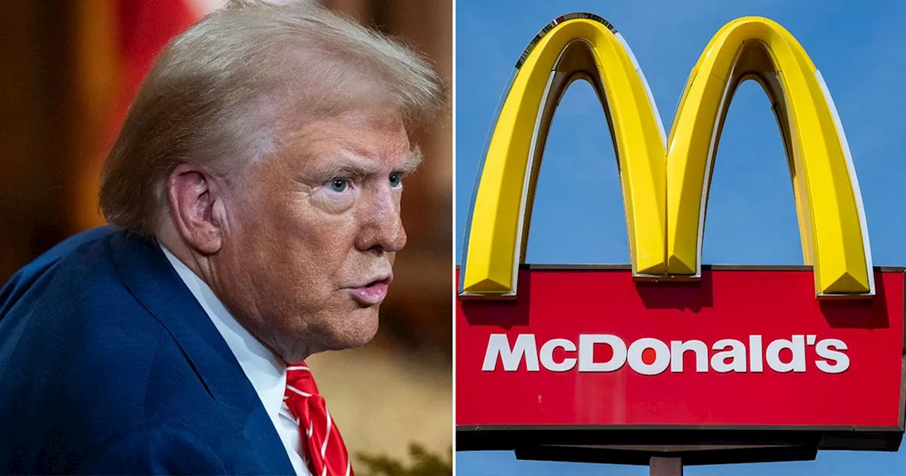 Donald Trump to work shift on McDonald's fryer as he mocks Kamala's past job