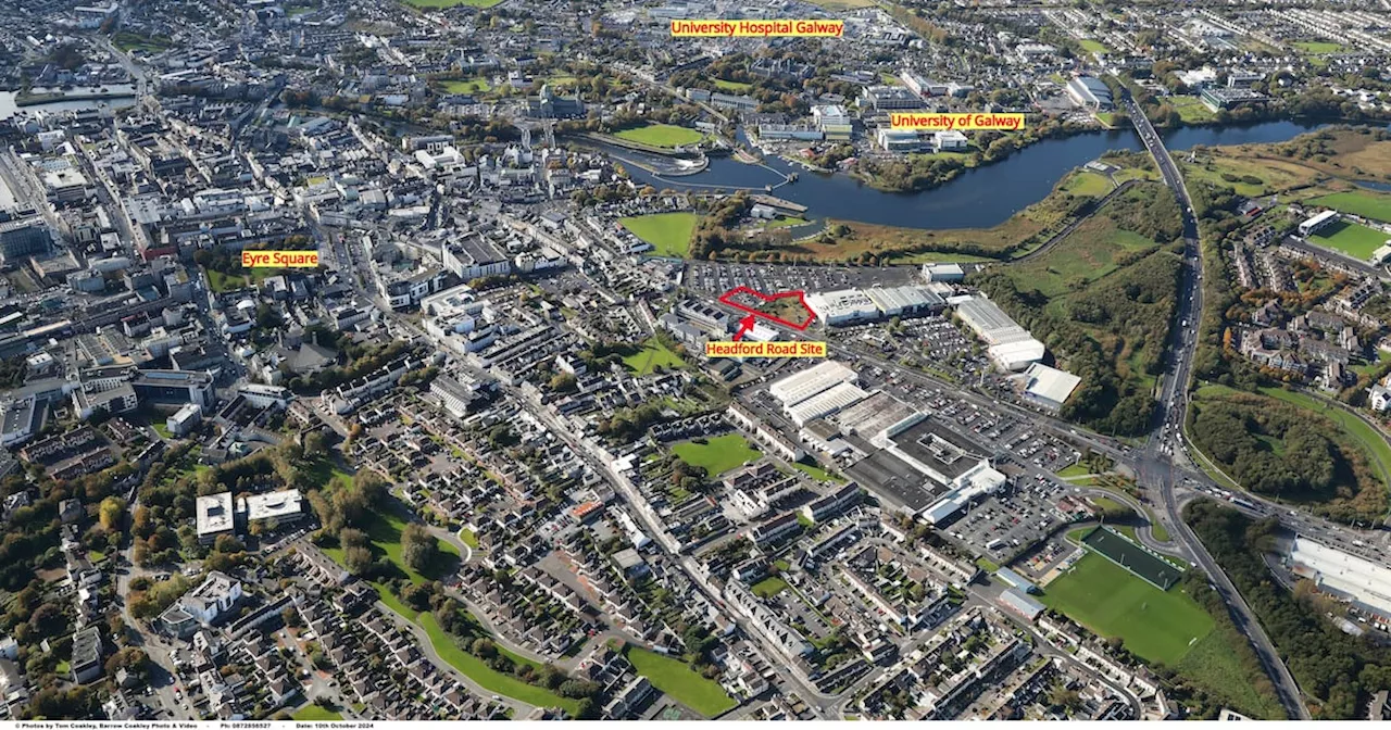 Galway site with potential for 272 student beds for €7.2m