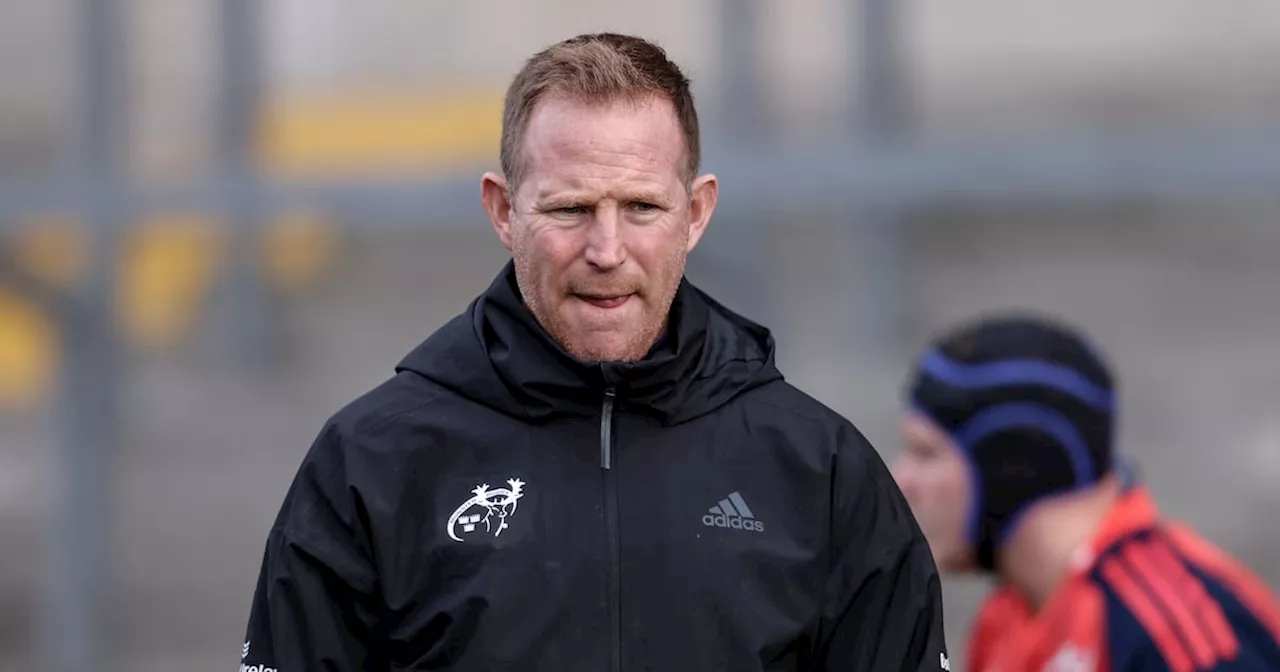 Mike Prendergast admits frustration over Munster’s failure to make Leinster pay