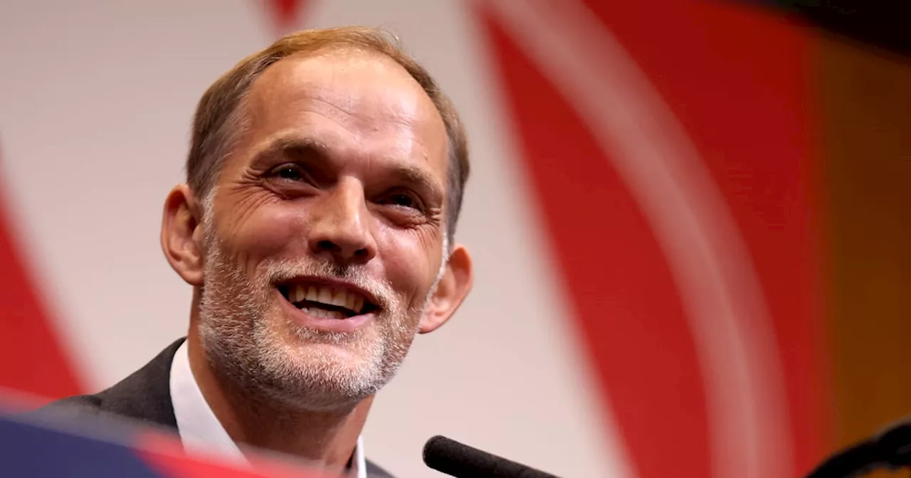 ‘Sorry I have a German passport’: Thomas Tuchel unveiled as new England manager