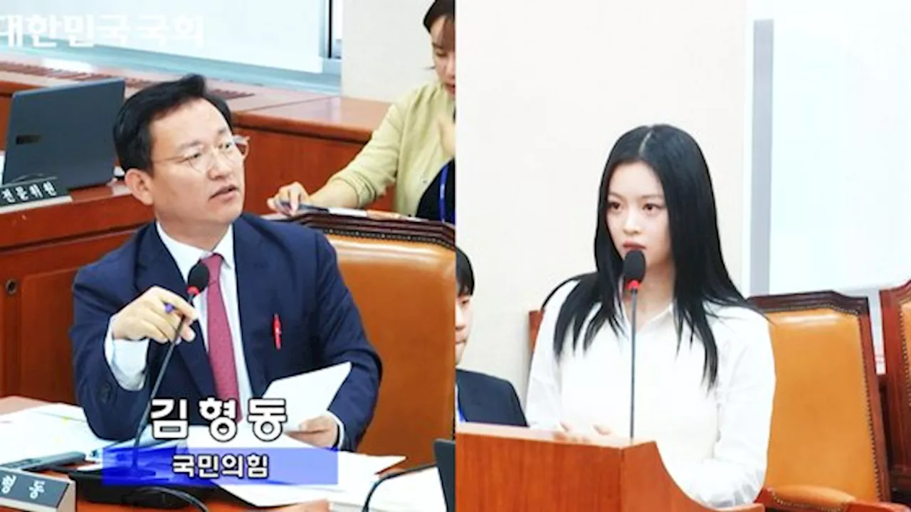 뉴진스 하니 “이해 못했어요, 죄송해요” 국감장 빵 터뜨린 그 사투리