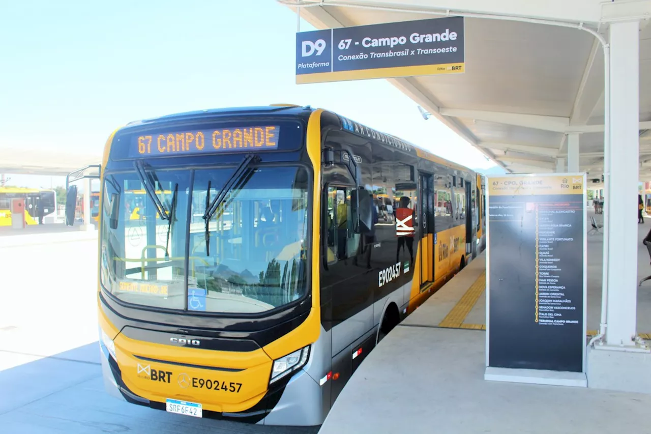 Conexão BRT: prefeitura cria serviços de ônibus para ligar terminais a bairros da Zona Oeste