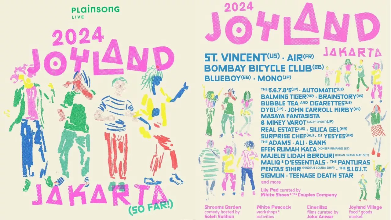 Mark Your Calendars—Joyland Jakarta '24 Promises A Weekend of Music, Comedy & More!