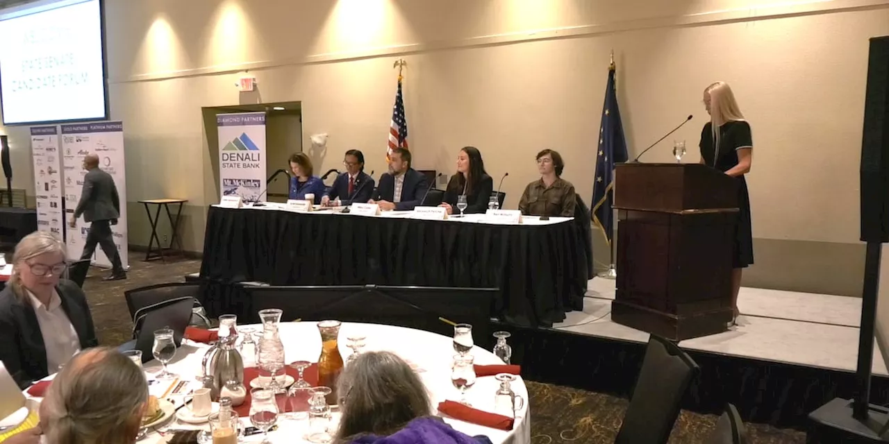 State Senate candidates gather for Fairbanks Chamber forum