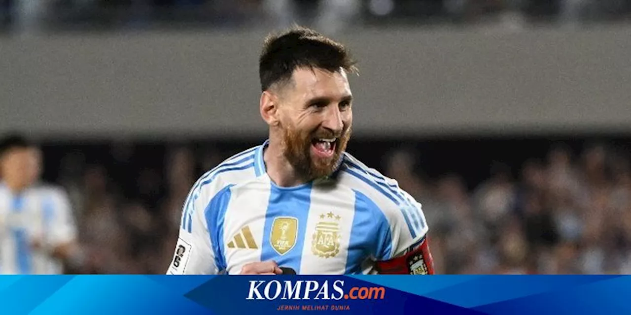 Argentina Vs Bolivia: Merasa Seperti Anak-anak, Messi Belum Mau Pensiun