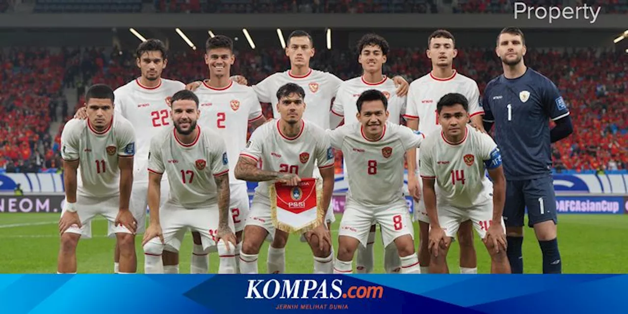 Klasemen Grup C Usai Indonesia Kalah dari China, Jepang-Australia Imbang