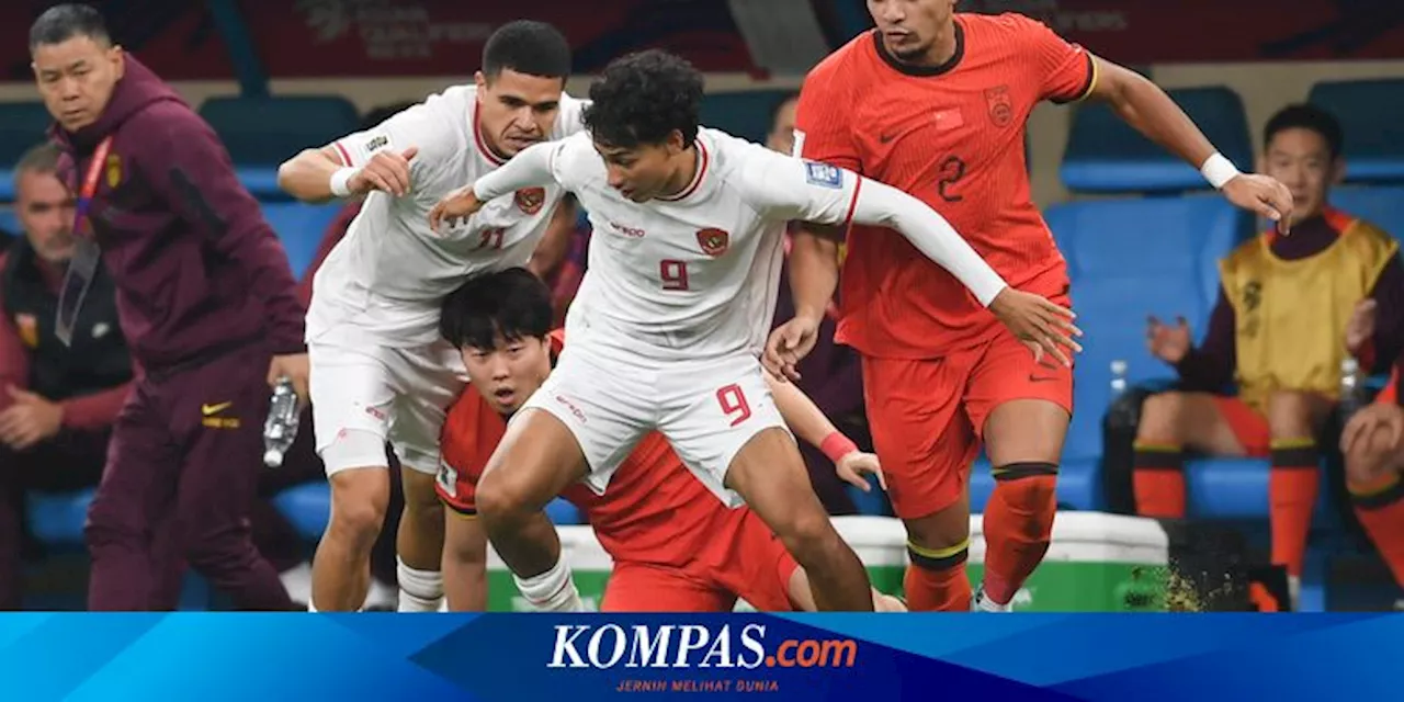 Update Klasemen Grup C Usai Arab Saudi Vs Bahrain, Indonesia Peringkat Kelima